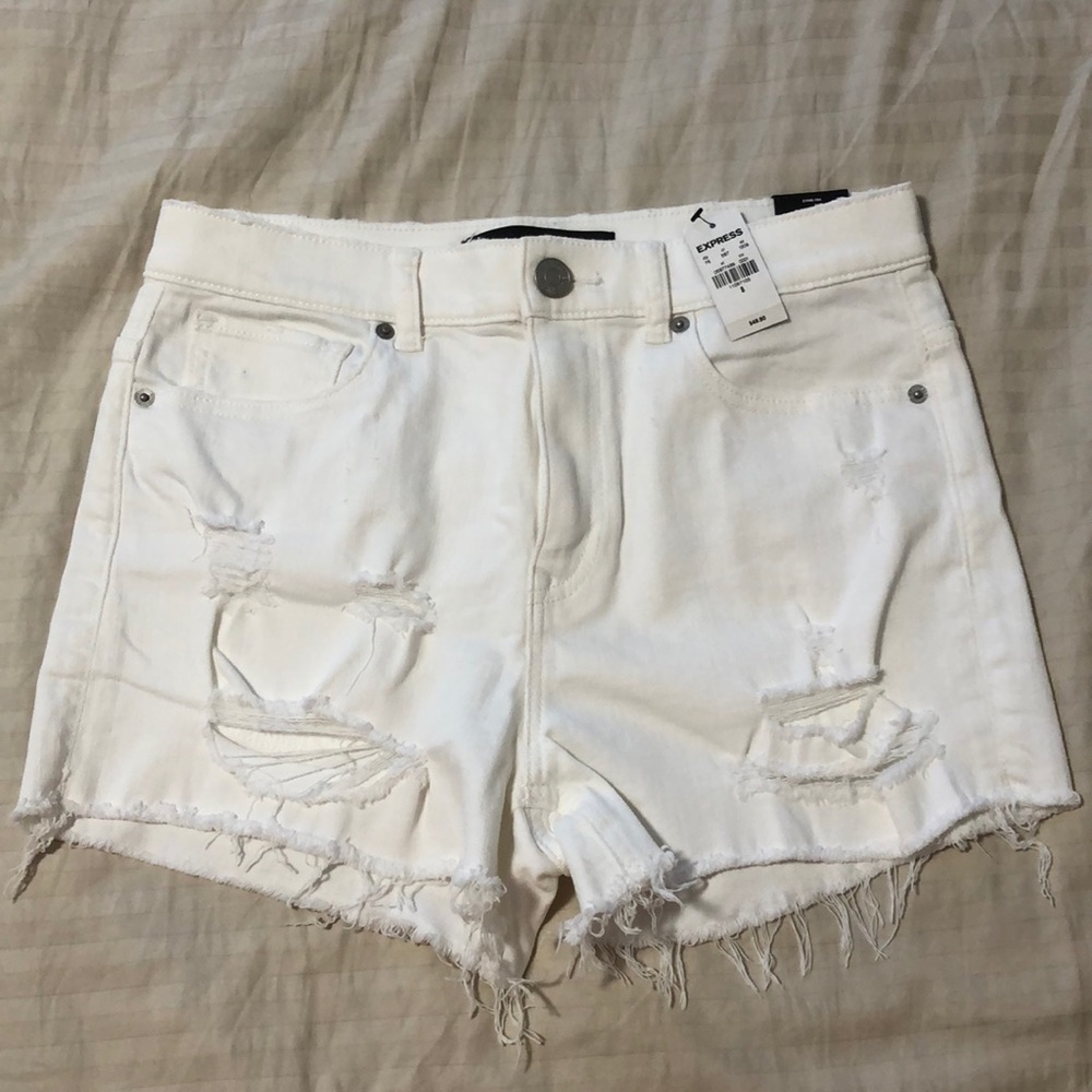 High waisted shorts